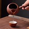 Ceramic Teapot Infuser for Loose Leaf Tea with Heat-resistant Handle