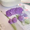 Rose Plum Embroidery Hole Patch Patch Duvet Appliqué Hotel With Versatile Tablecloth Curtains Decorative Flowers