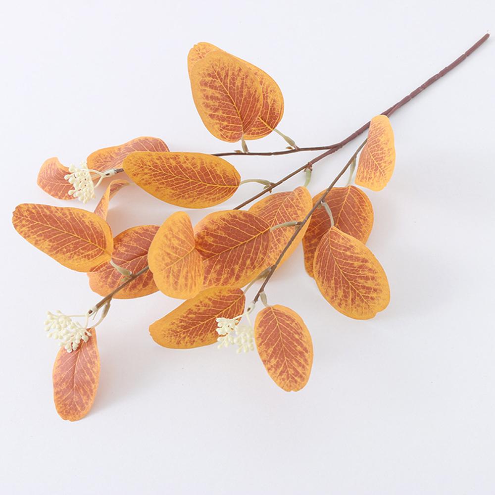 Prop Bridal Bouquet Leaves With Fruits Simulation Plants Branches Artificial Eucalyptus Stems