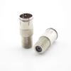 F Type Coax Coaxial Cable Adapter Quick Plug RF F Female Head SocketConnector Male To Female M/F Plug
