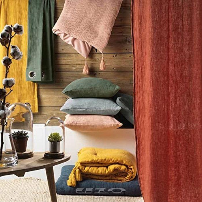 Bed Linen Set - PROMO LINGE - Cotton Gauze - 240 X 220 Cm - White