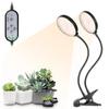 USB Plant Grow Light 1 Sunlight Full Spectrum Adjustable Desktop Clamp Growing Lamp for Indoor Plants 5 Dimmable Levels