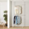 Hanger Tension Pole Hanger Clothing Wall Space Easy To Height Width Load Capacity 60kg Rack, Rack, Storage, Storage, Tension, Saving, Assemble,