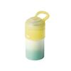 CB Japan Plastic Bottle Holder Yellow X Green Stainless Steel Vacuum Insulated Double Layer Plastic Bottle Drink MUG 500ml-600ml BOT.GOMUG BOT.GO