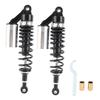 Pair 340mm Motorcycle Shock Absorber Rear Suspension Spring Universal for ATV SUV