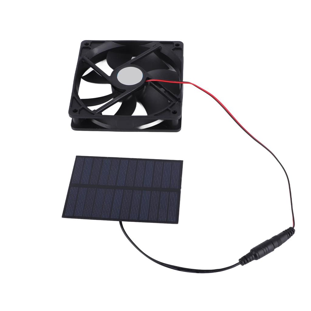 Solar Panel Fan Professional Solar Powered Exhaust Fan Kit for Chicken Coops Greenhouses Sheds Pet