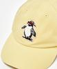 [Munsingwear] Cap 70th Anniversary Archive Penguin Product Washed Baseball Cap Golf MG5SCP30U YL00 (Yellow)