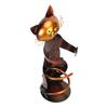 Cat Wine Holder Rack Metal Decorative Cat Shaped Wine Holder Stand Wine Bottle Holder Sculpture for