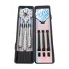 Metal Tip Darts Set Iron Aluminum Lightweight Enhanced Grip Professional Metal Darts for Dartboard