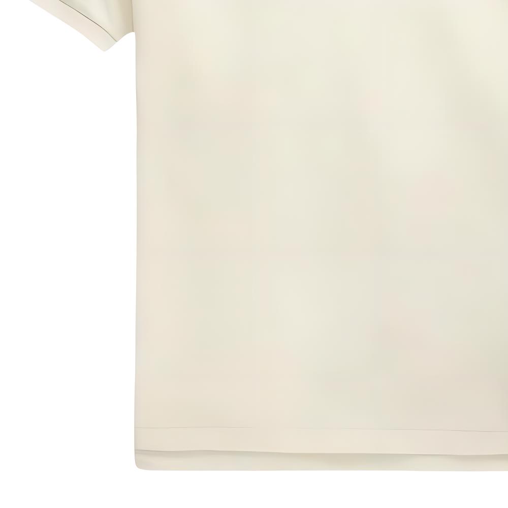 Polo Ralph Lauren Solid Color Logo Embroidered Short Sleeve Polo Shirt Men Tops Off-White 710671764-073
