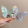 Сказочные красочные бабочки, заколки для волос, сладкие ацетатные заколки-крабы, заколки для волос, головные уборы для женщин и девочек, французские аксессуары для волос