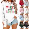Women's Loose Comfortable Casual Fashionable Character Printing Round Neck Long Sleeved Sweatshirt