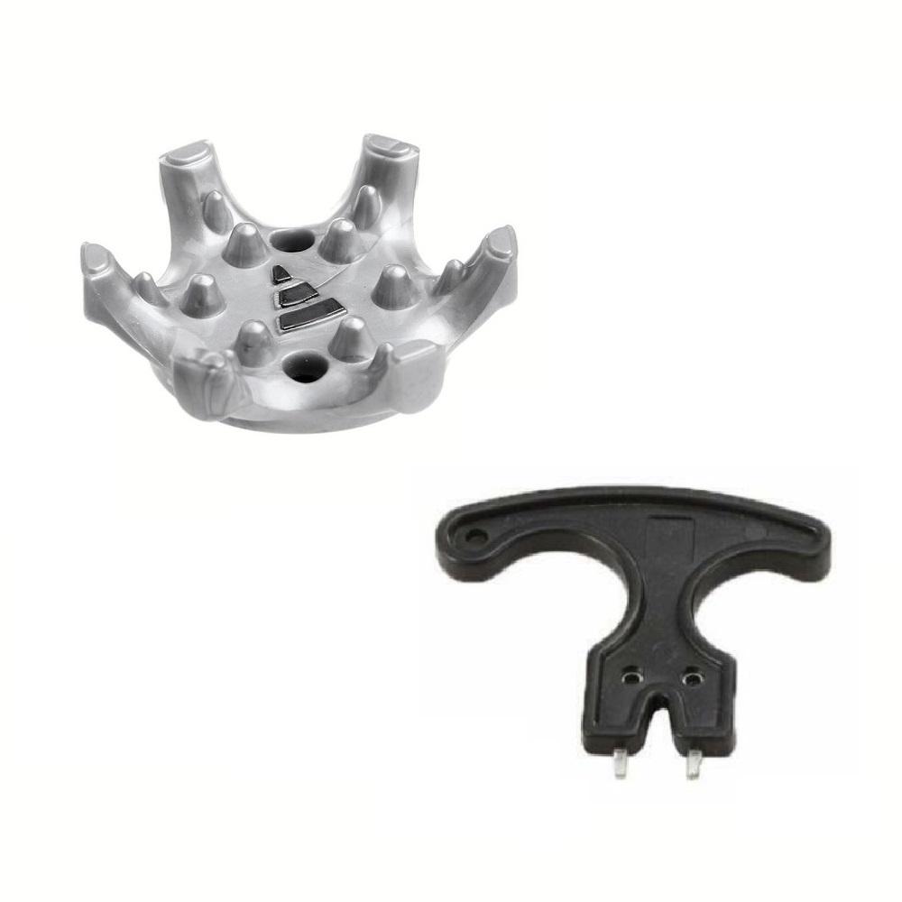 30Pcs Golf Soft Shoe Spikes Pins 1/4 Turn Fast Twist Shoe Spikes Replacement With A Removal Tool