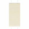 VidaXL Store Plissé Crème 55x150 Cm Largeur Du Tissu 54,4 Cm Polyester, Window Pleated Blind, Accordion Blind, Blind 4015287