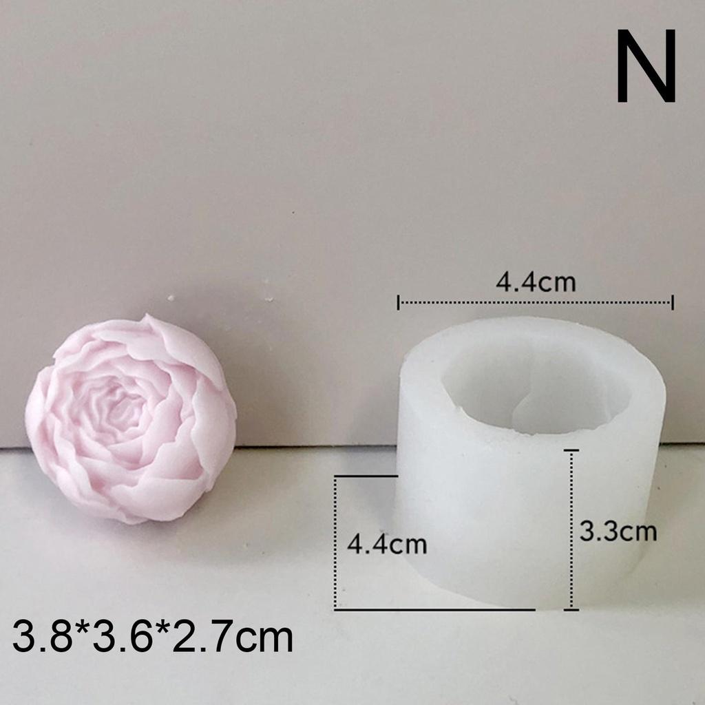 23 Styles Rose Flower Soap Mold Silicone Mold For Soap Making, Aromatherapy, Plaster