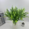 Artificial Green Plants 35 Mesh Eucalyptus Leaves Artificial Flowers Wall Decorations Plastic Plants Money Leaves