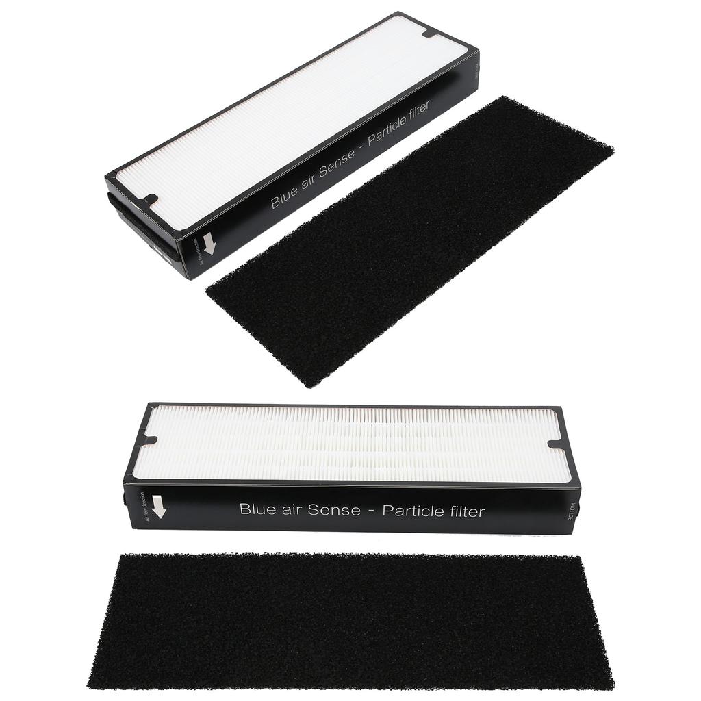 2 Set Particle Type Filter Mesh Filter Element Replacement Fit for Blue Air Sense Series Air