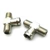 Male To 2 Female 2 Way F-Type Splitter Combiner Tv Virgin Cable Sky Satellite