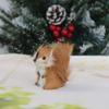 Plush Simulation Owl Bunny Christmas Tree Hanging NEW Animal Models  Party Decoration