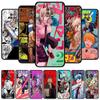 Black Luxury Case For Motorola G30 G60 G50 G22 G200 G9 G8 Play Power One Fusion Plus Edge 20 Fundas Cover Anime Chainsaw Man