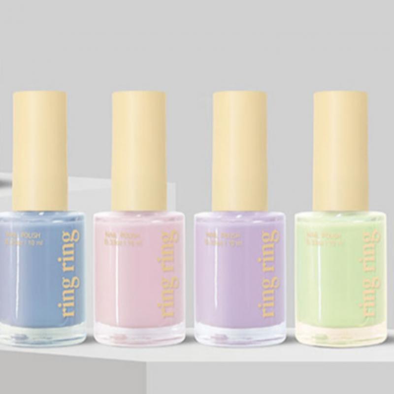 Daiso Ling Ling Pastel Nail 10 Ml Bloom Purple