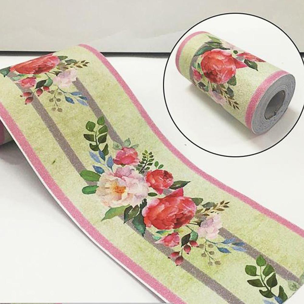 10M Self Adhesive Skirting Line Wall Sticker PVC Art Mural Wall Decoration for Living Room Kitchen Bathroom