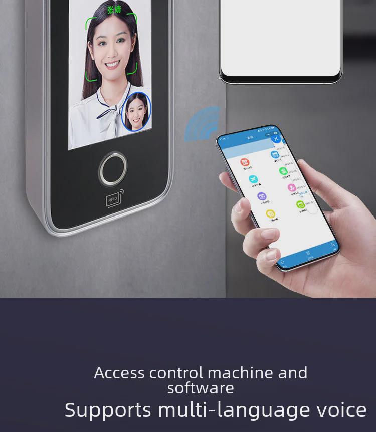 M106 Facial Recognition & Fingerprint Attendance System with Access Control