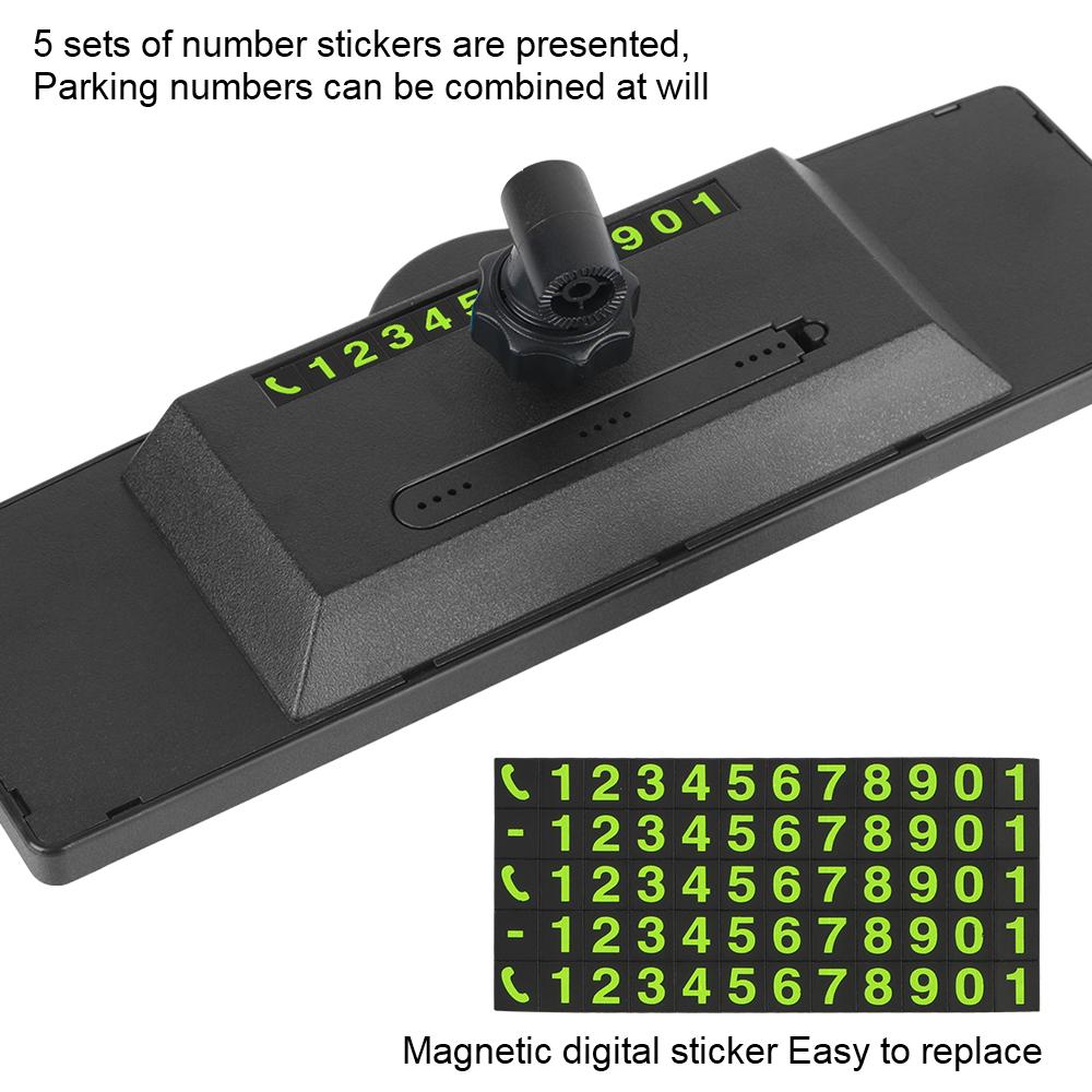 Adjustable Auto Interior Rear View Mirror 360 Degrees Rotatable Adjustable Interior Accessories Car Mirror Auto Parts