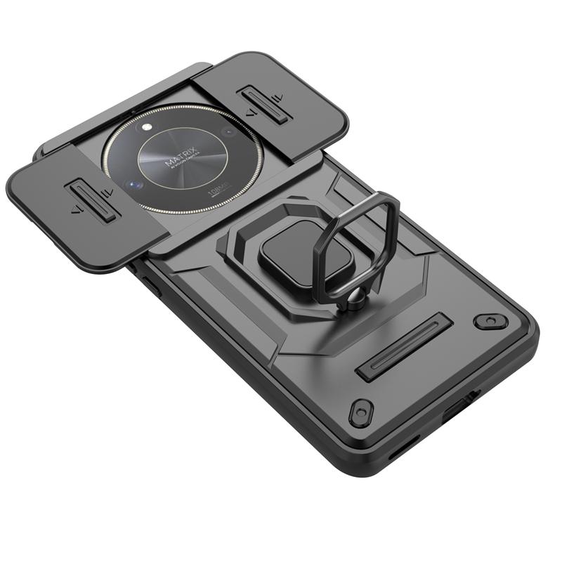 Shockproof Case For Honor Magic 6 Lite Case Honor Magic 6 Lite Ring Holder Magnetic Cover For Honor Magic 6 Lite 5G Push Window