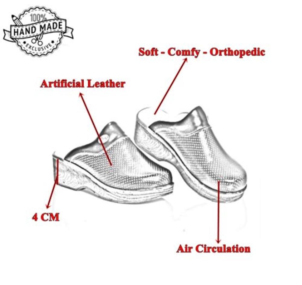 Orthopedic Women's Medical Clogs - Anti-Slip, Comfortable
