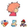 Anime Quality High Cartoon Brooch Stylish Metal Pin For Fashionable Accessories