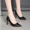Women's 'Pumps Summer Pointed Black Commuter Office Lady High Heels Casual Solid Fashion Dress Sexy Wedding Salto Alto Feminino