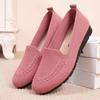 Fashion Women Flat Toe Knitted Ladies Office Shoes Comfortable Formal Shoes for Woman Female Ballet Flats Designer Sneakers