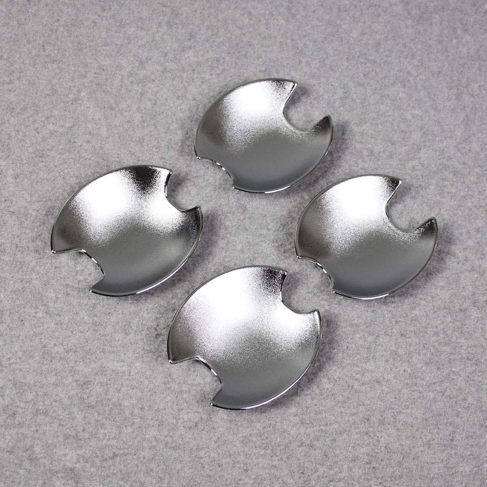 RUIQ Mitsubishi Delica D:5 Standard Grade Exclusive, Exterior, Chrome Plated Door Handle Protector, Cover,