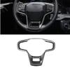 For Ford Bronco 2022 Carbon Fiber Car Steering Wheel Panel Cover Trim Steering Wheel Cover Trim Interior