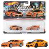Hot Wheels Premium 2-Pack Fast & Furious 2021 Toyota GR Supra/Toyota Supra (Ages 3 and Up) HKF54