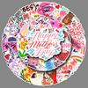 50 Mother's Day Graffiti Stickers Personalized Cartoon Holiday Creative Decoration Water Cup Skateboard Suitcase Stickers