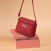Yogodlns New Arrival Shoulder Bags for Women Embroidery Heart Crossbody Purse Female Leather Handbag