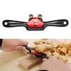 9 Inch Spoke Shave Plane with Adjustable Cutting Depth Metal Blade Multifunction Wood Manual Planer