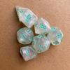 7pcs/lot Polyhedral Dice Set Double-Colors Dice D4 D6 D8 D10 D% D12 D20 for DND RPG Table Games