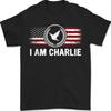I Am Charlie Inspirational Tribute | RIP Memorial True Patriot 1993-2025 T-Shirt
