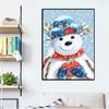 Diamond Embroidery Painting Christmas Snowman Art Rhinestone Mosaic Landscape Handicraft Needlework Wall Art