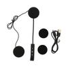 Motorcycle Helmet Bluetooth5.0 Headset HD Calling Noise Reduction 3 Button Rechargeable Helmet