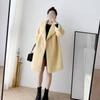 New Thick Fur Coat Fur Coat Women's Long Granular Cashmere Lambswool
