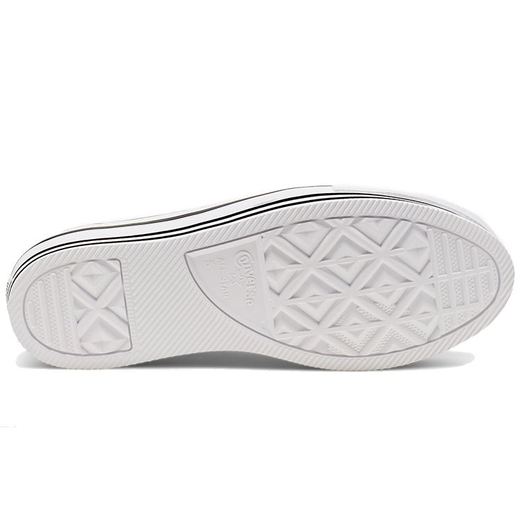 Converse Chuck Taylor All Star Platform Low Top Canvas Shoes Women Sneakers Off-White 565829C