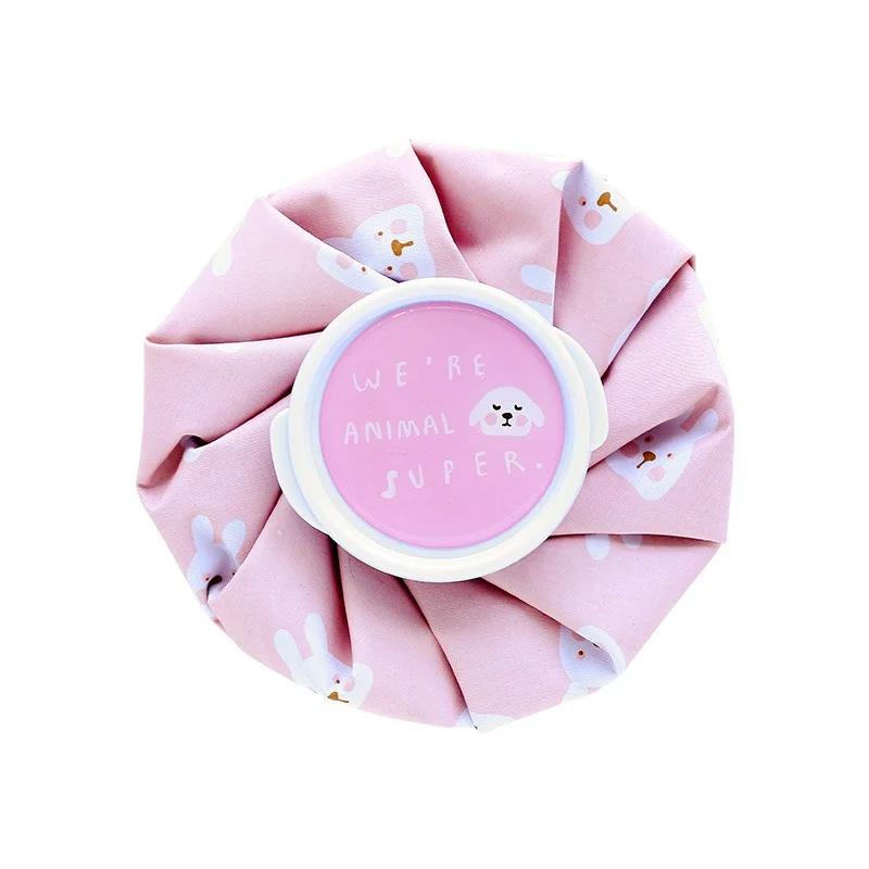 Cute Cartoon Pattern Ice Pack Physical Cooling Multi-Purpose Therapy Bag Cold And Hot Physiotherapy Cloth Water-filled Ice Bag