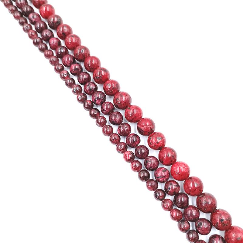 6/8/10 Mm For Jewelry Making Jewelry Accessories Loose Spacer Beads Natural Stone Beads DIY Bracelet Necklace Handmade Round Handmade Material