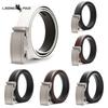 Men's Automatic Buckle Leather Belt Business All-match Leather Pants Belt