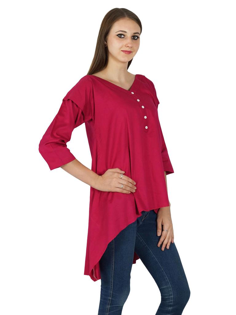 Phagun Rayon Kurti Designer Bollywood Kurta Indian Women Casual Top Tunic