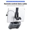 30cm Tablet Phone Extend Cable Drone Accessories Nylon Braided Remote Controller OTG Data Cable for DJI Mini 2 Mavic Air 2